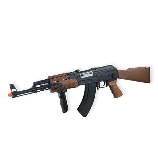 ak 47 bb gun. AK47 Assault Rifle Airsoft w/