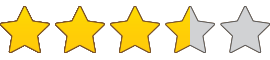 3.67 rating stars