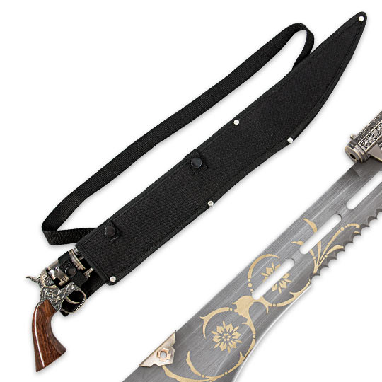 Otherworld Elegance Steampunk Gun Sword | True Swords