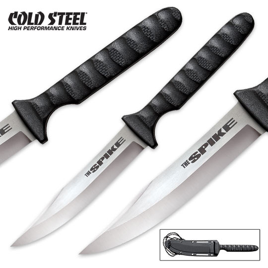 Cold Steel Spike Neck Knife – Bowie Knife, Covert Protection | True Swords