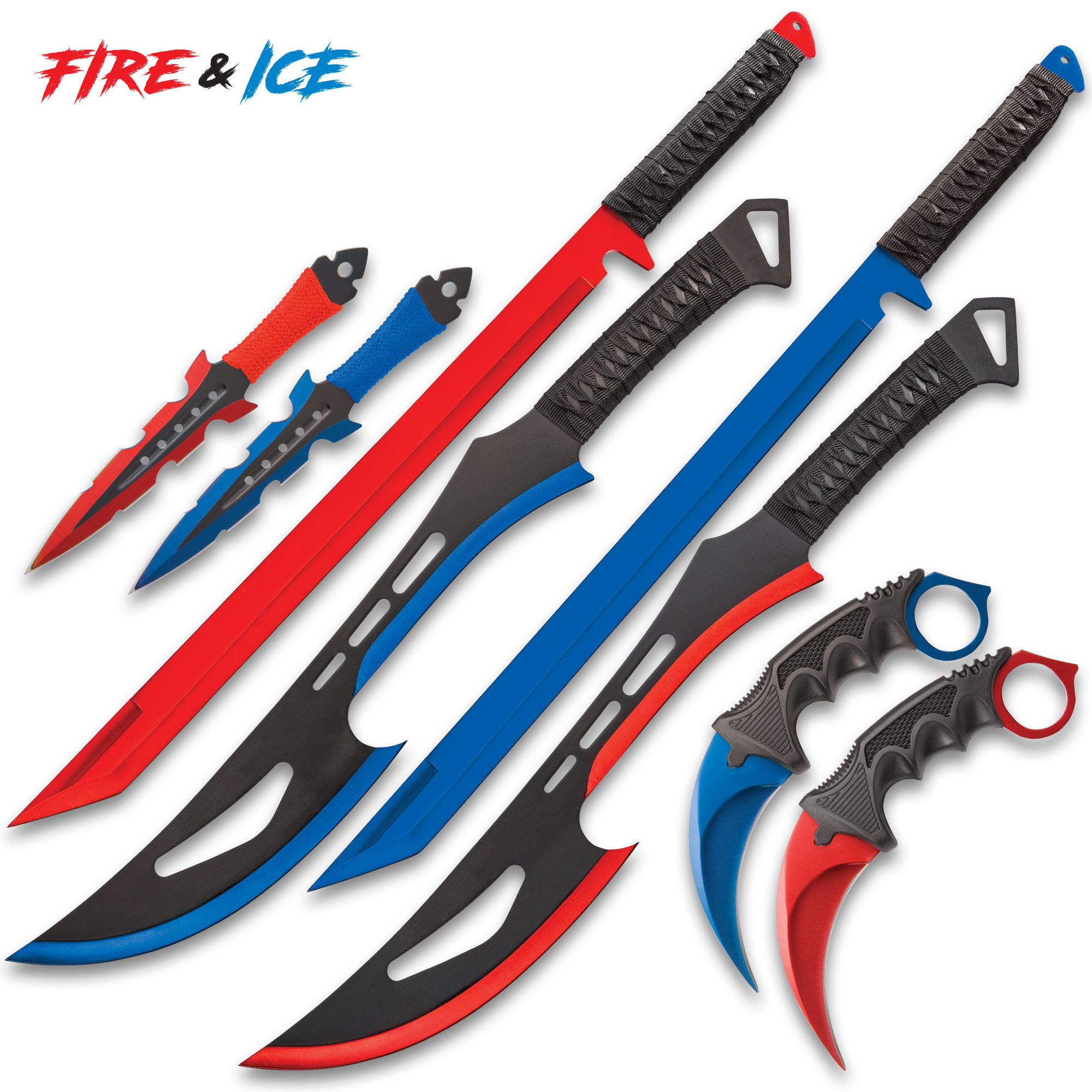 Fire And Ice Battle Set Stainless Steel